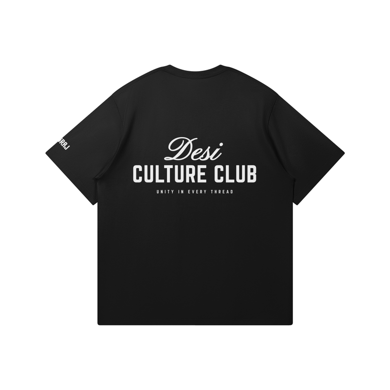 Desi Cultural Club Black T-shirt