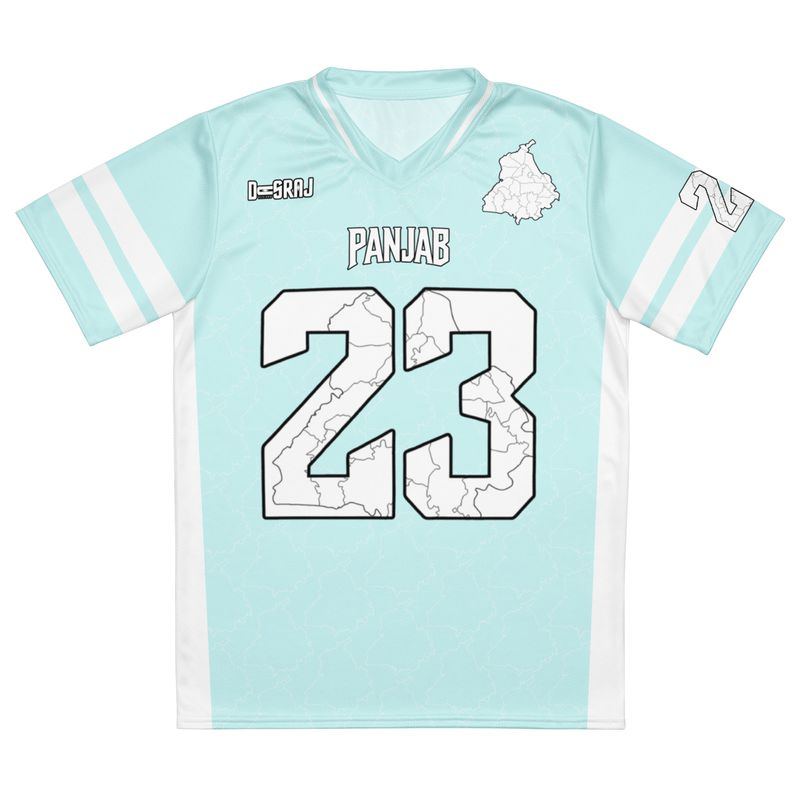 District 23 Cool Blue Panjab Jersey
