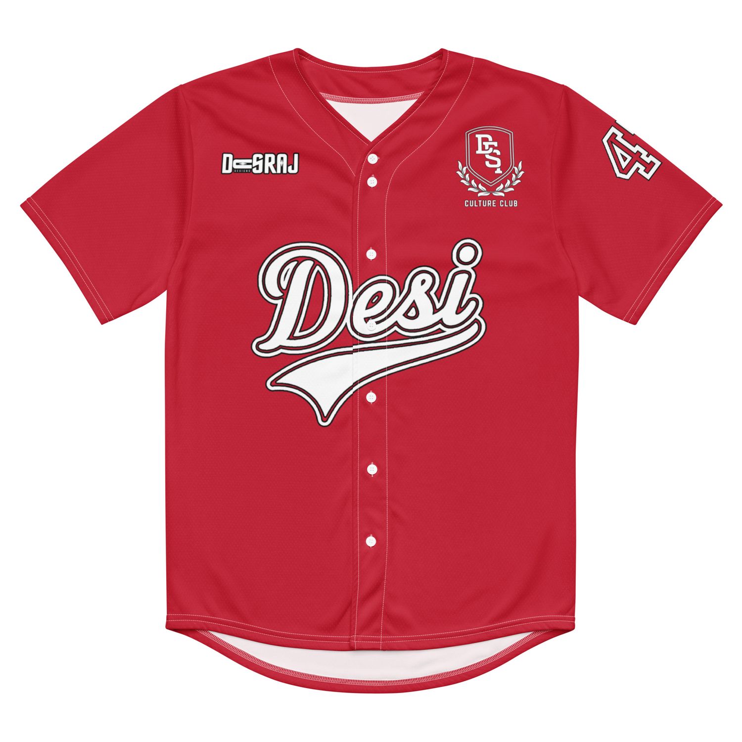 Desi Heat Baseball Jersey