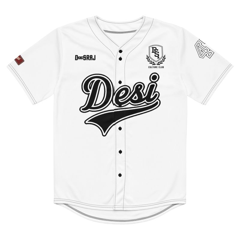 Purely Desi Baseball Jersey
