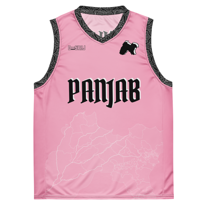 Gulabi basketball jersey