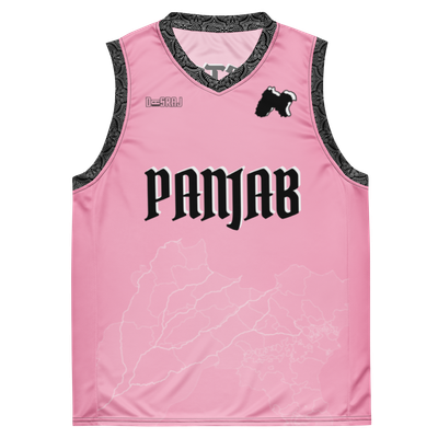 Gulabi basketball jersey