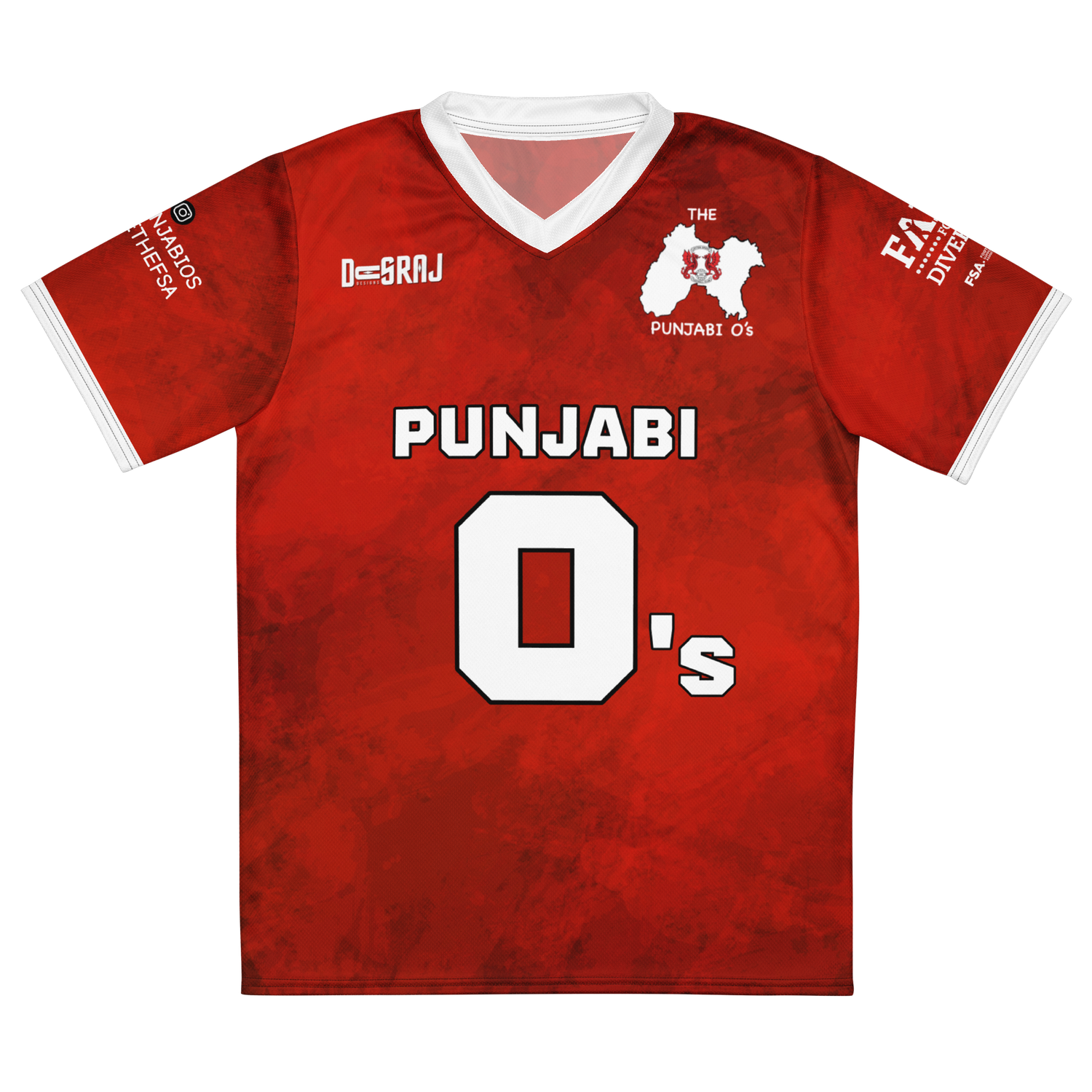 Punjabi O&#39;s unisex sports jersey