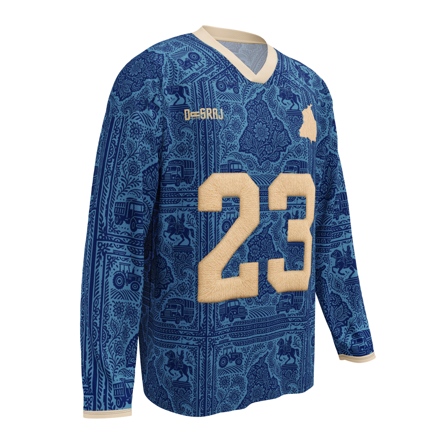 House Of Punjab Blue Hockey Jersey