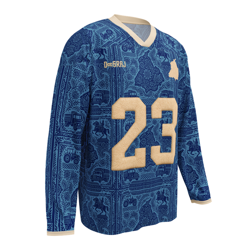 House Of Punjab Blue Hockey Jersey