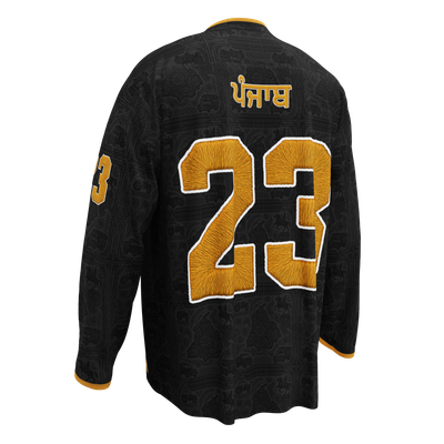 House Of Punjab Black Hockey Jersey
