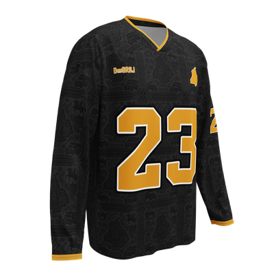 House Of Punjab Black Hockey Jersey