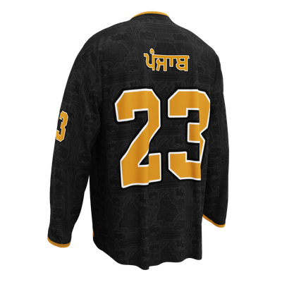 House Of Punjab Black Hockey Jersey