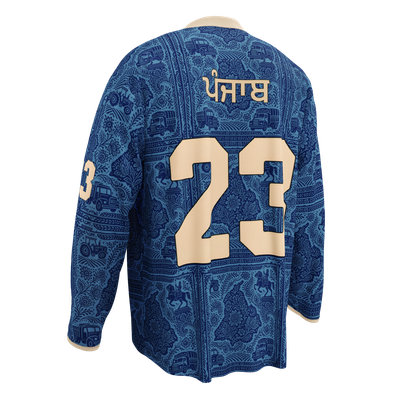 House Of Punjab Blue Hockey Jersey
