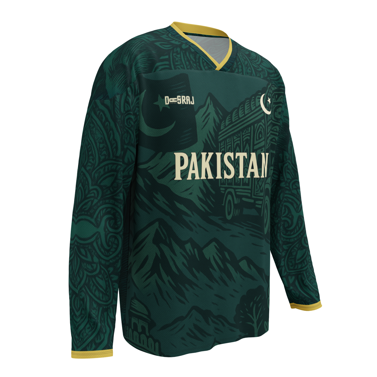 Crescent &amp; Star Hockey Jersey