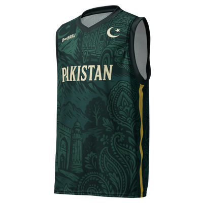 Crescent &amp; Star Basketball Jersey
