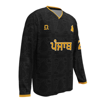 House of Panjab Black Hockey Jersey