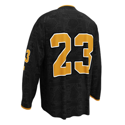 House of Panjab Black Hockey Jersey