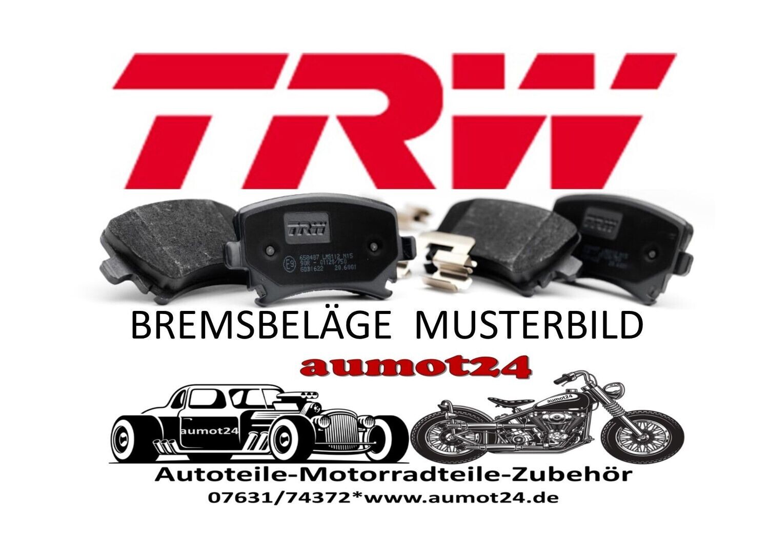 Bremsbelagsatz TRW GDB2124