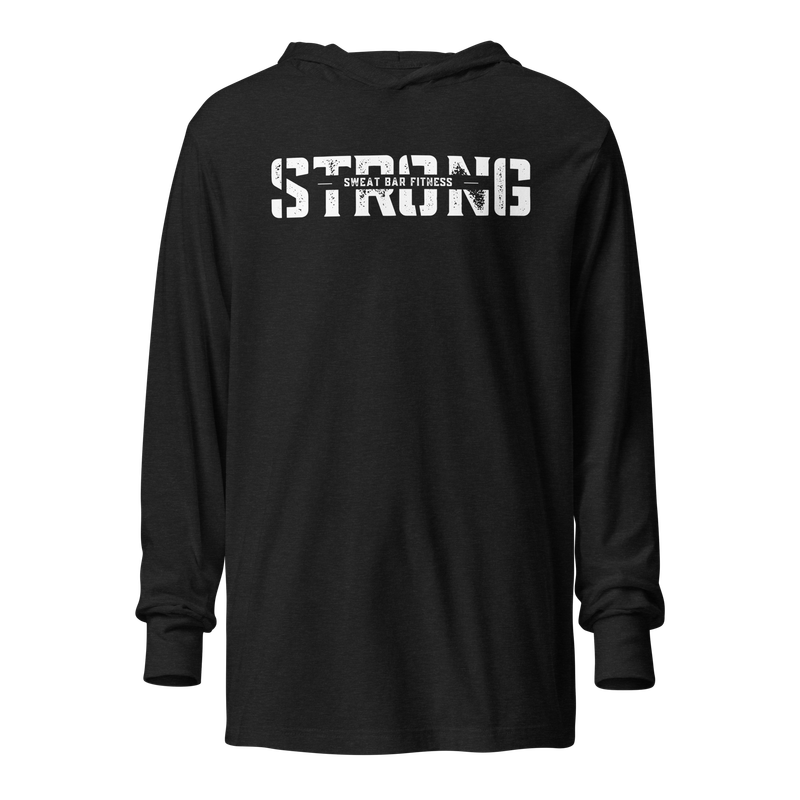 STRONG Hooded Long Sleeve Tee
