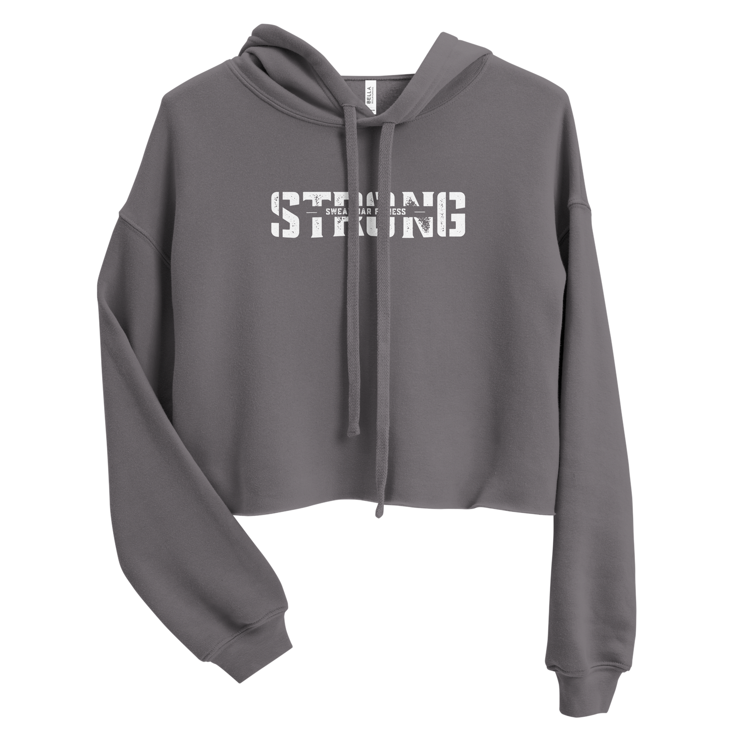 STRONG Cropped Pullover Hoodie