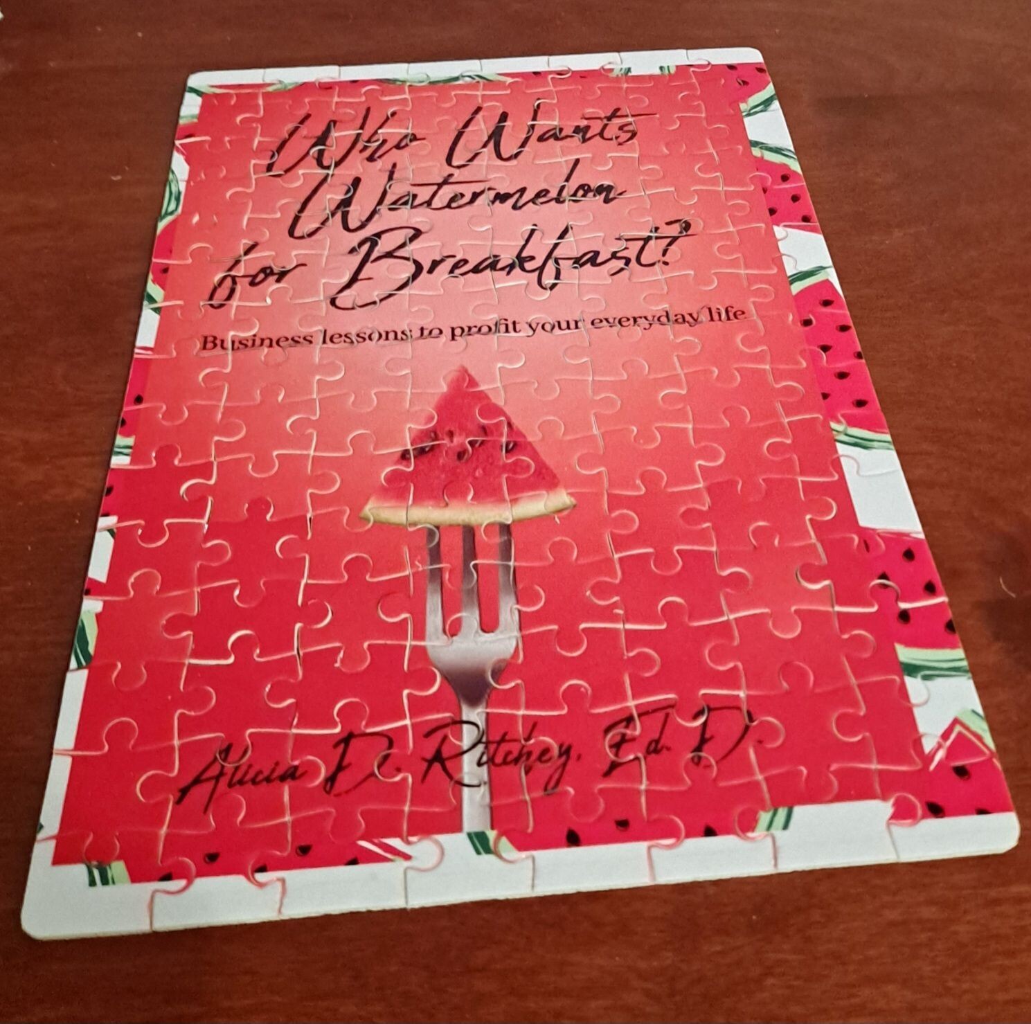 Watermelon Book Puzzle