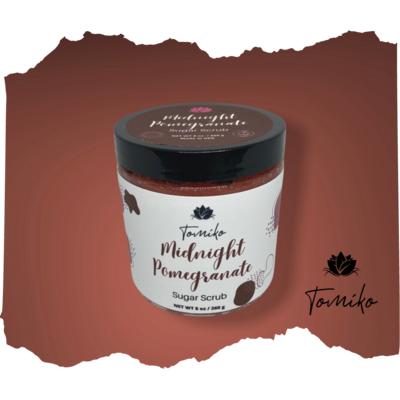 Body Sugar Scrub Midnight Pomagranate