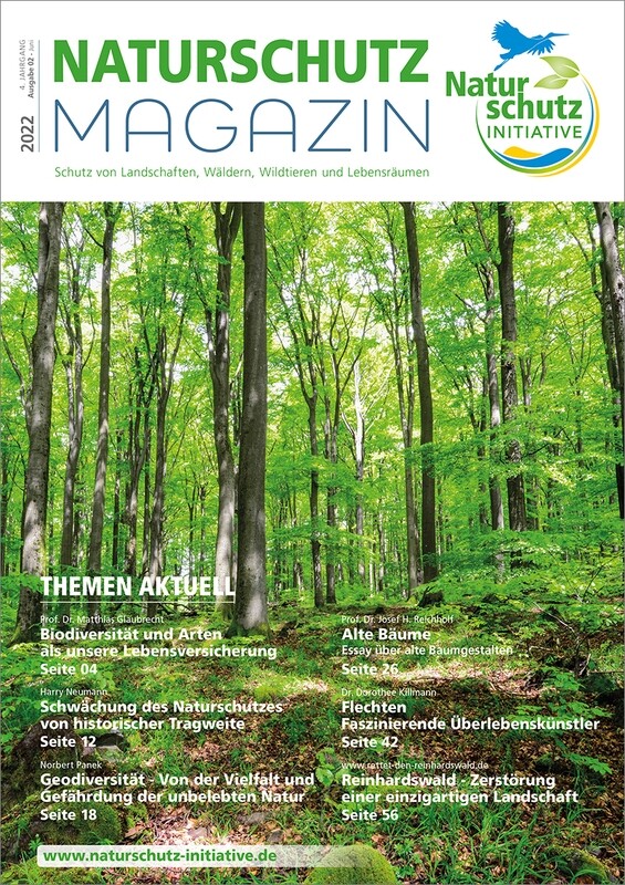 NATURSCHUTZ MAGAZIN Ausgabe 02/2022 NATURSCHUTZ MAGAZIN Ausgabe 02/2022