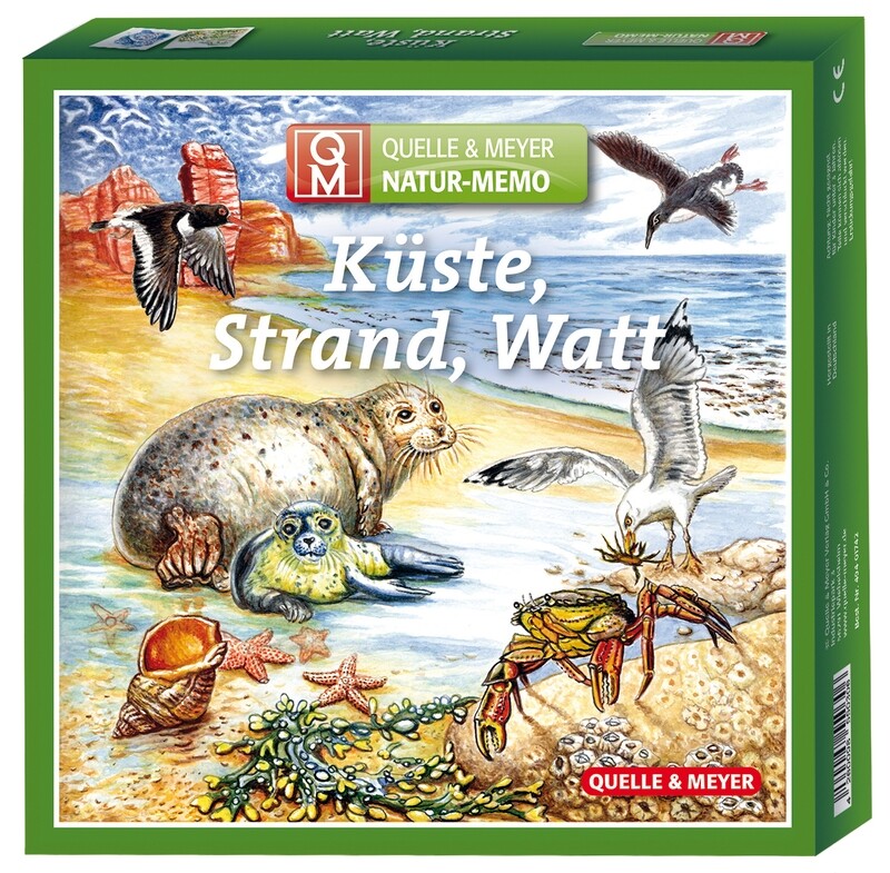 Natur-Memo Natur-Memo "Küste, Strand, Watt"