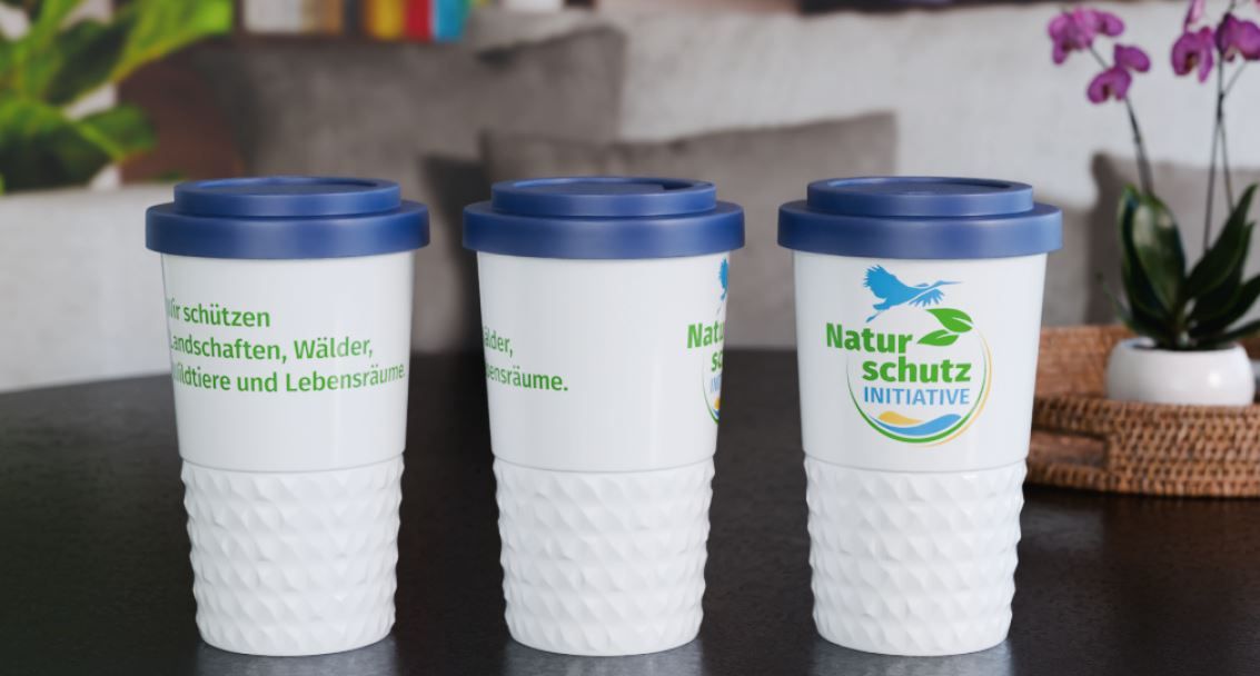 Mehrweg-Thermobecher mit NI-Logo Mehrweg-Thermobecher mit NI-Logo