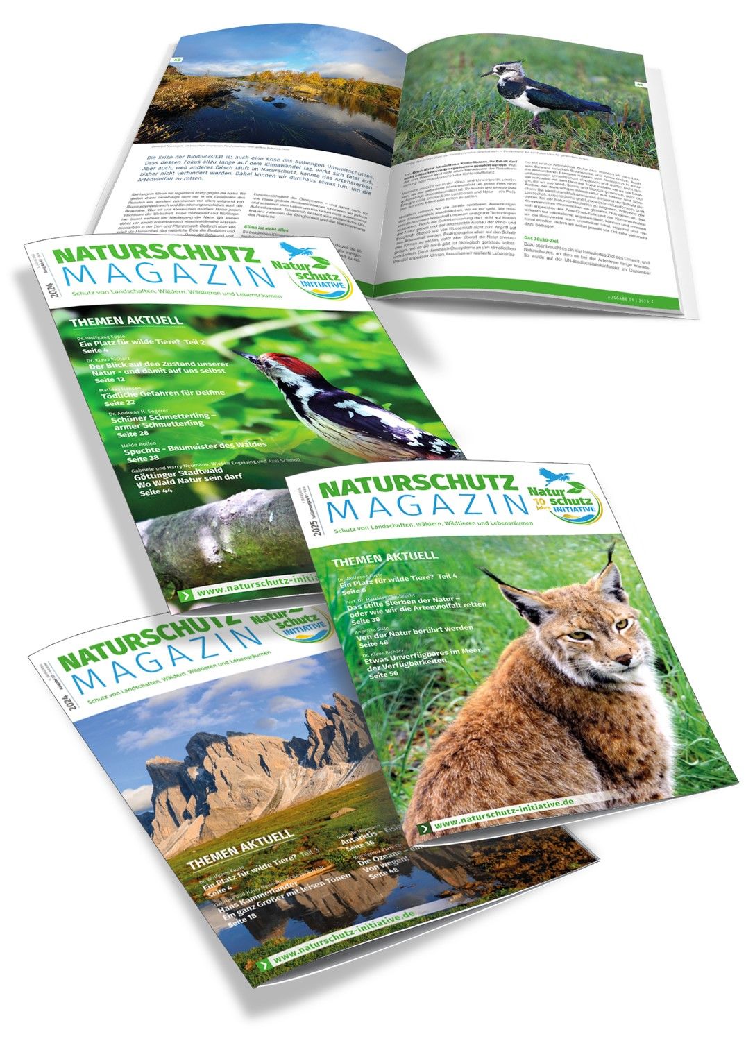 Jahres-Abo Naturschutz Magazin