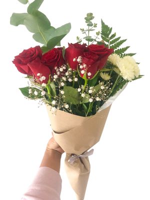 Bouquete 6 Rosas