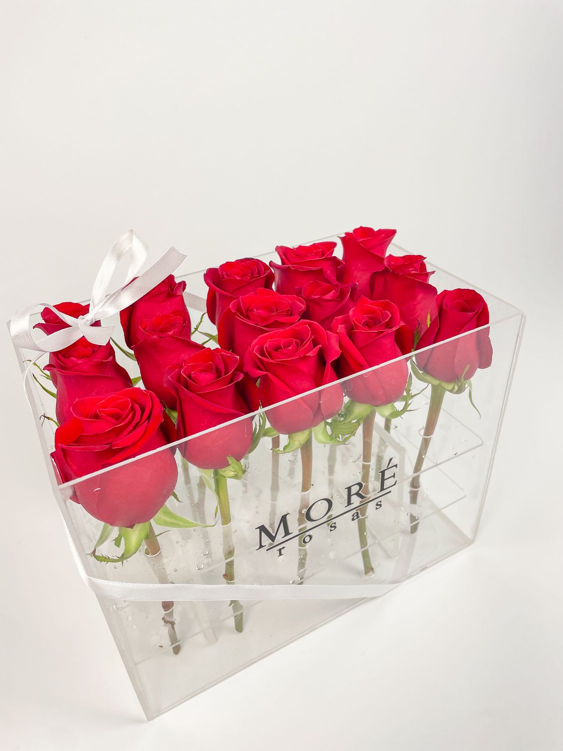 Cristal Box 15 rosas
