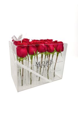 Cristal Box 15 rosas