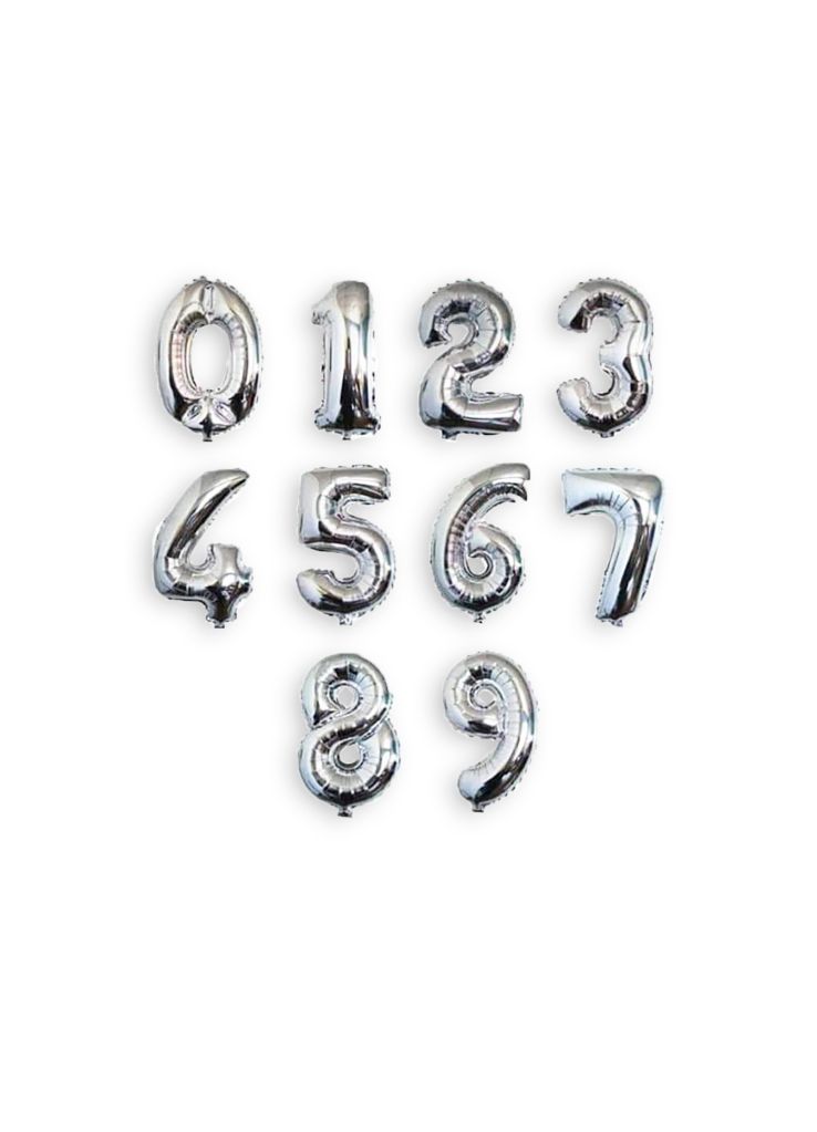 Globos con Helio Número 70cm (1 ud.)