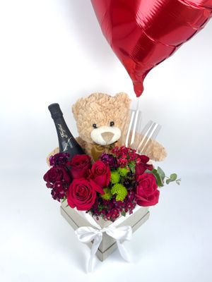 Gift Romántica de Vino o Espumante