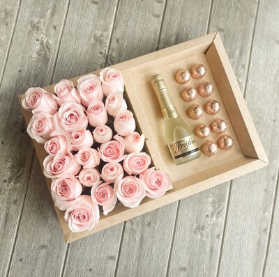 Canasta B - Mini Freixenet y Bombones