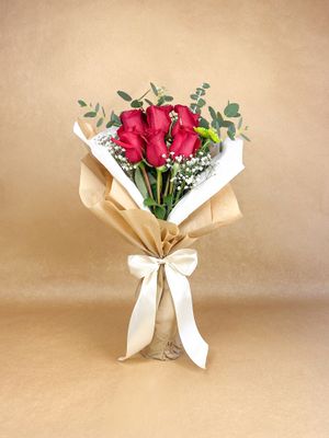 Bouquete 6 Rosas