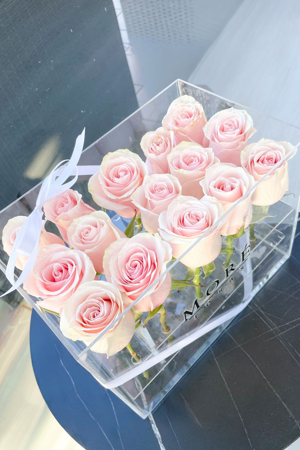 Cristal Box 15 rosas