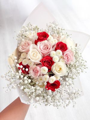 Bouquete 15 Rosas Ilusión