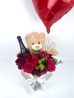 Gift Romántica de Vino o Espumante