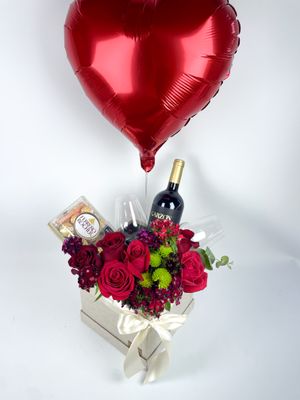 Gift Romántica de Vino o Espumante