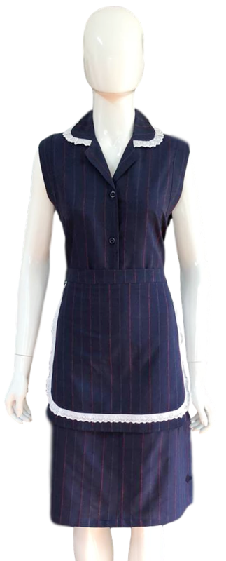 Conjunto de Vestido Regata e Avental Conjunto de Vestido Regata e Avental