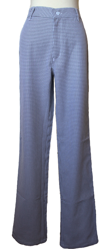 calça xadrez para cozinheiro