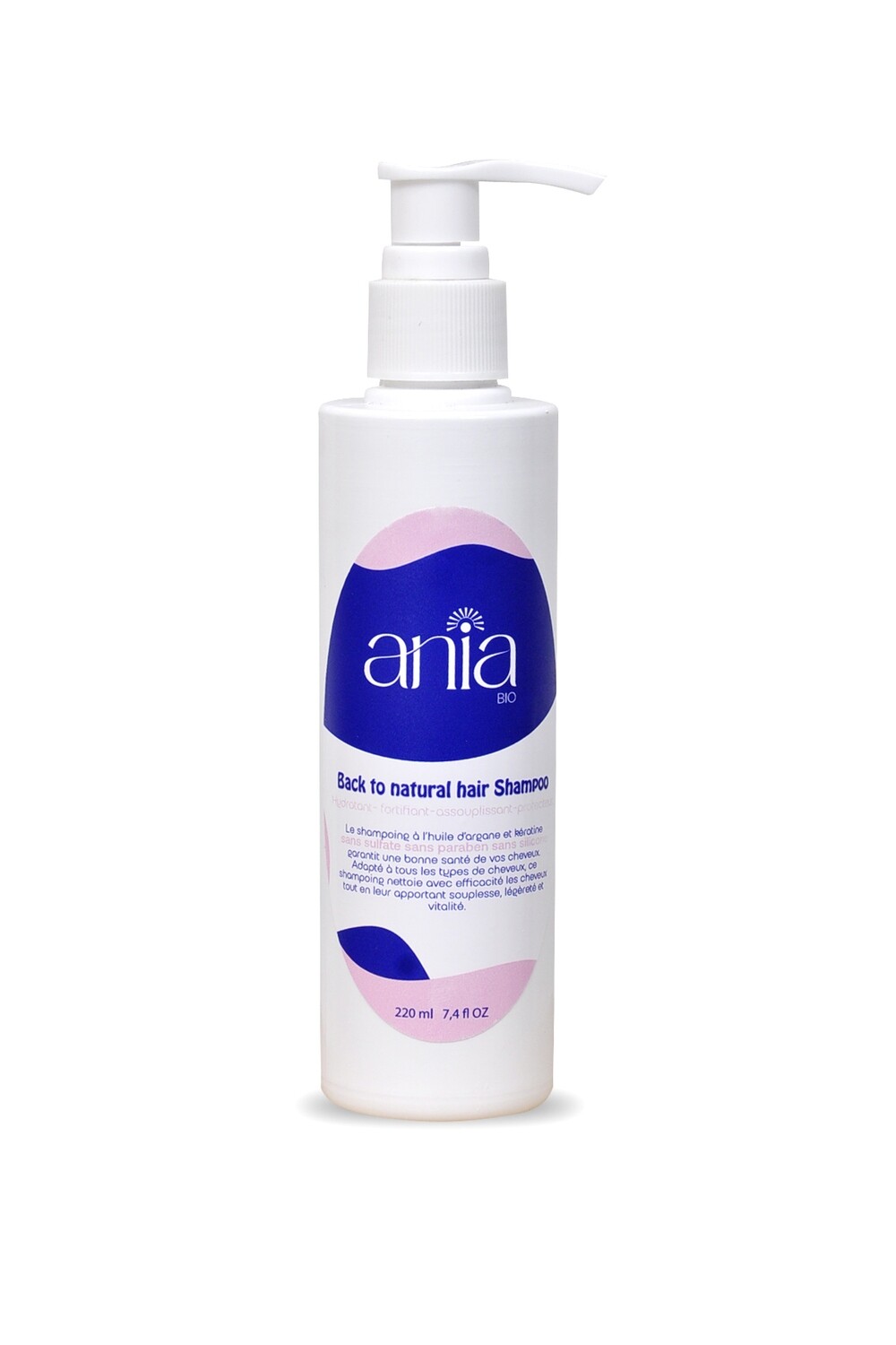 Back to natural hair shampoo
