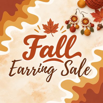 Fall Earring Sale