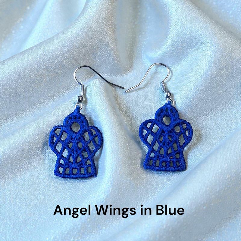Angel Wings in Blue Angel Wings in Blue