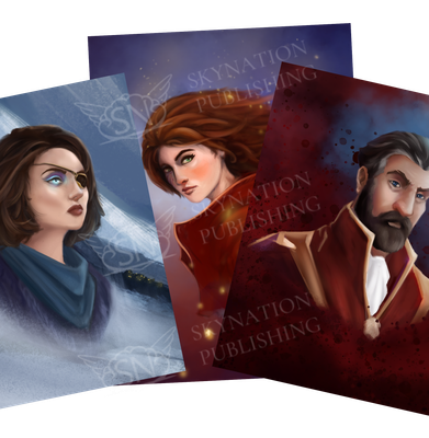 HER CROWN OF FIRE Character Cards HER CROWN OF FIRE Character Cards