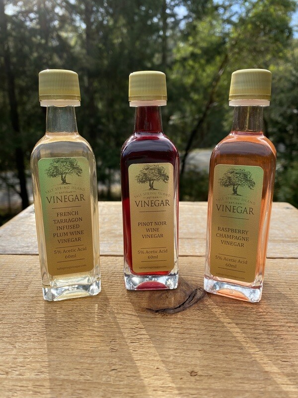 Wine Vinegars ~ 60ml