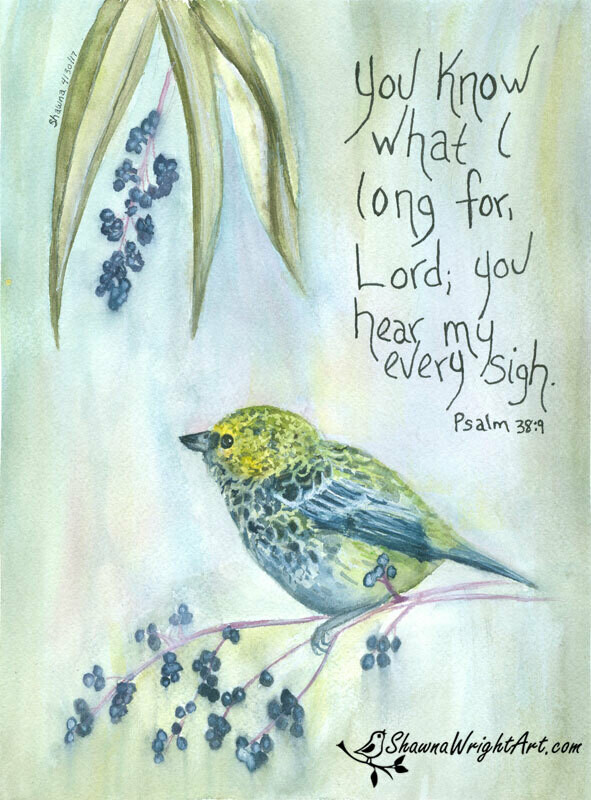 &quot;You Hear My Every Sigh&quot; (Signed &amp; Numbered Print)