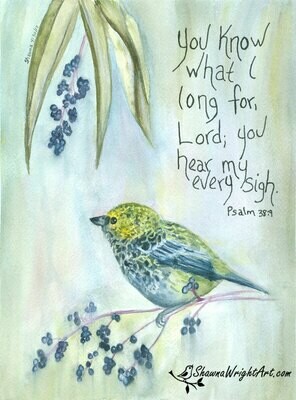 &quot;You Hear My Every Sigh&quot; (Signed &amp; Numbered Print)