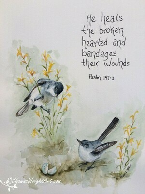 &quot;Broken Hearts&quot; (Original Painting)