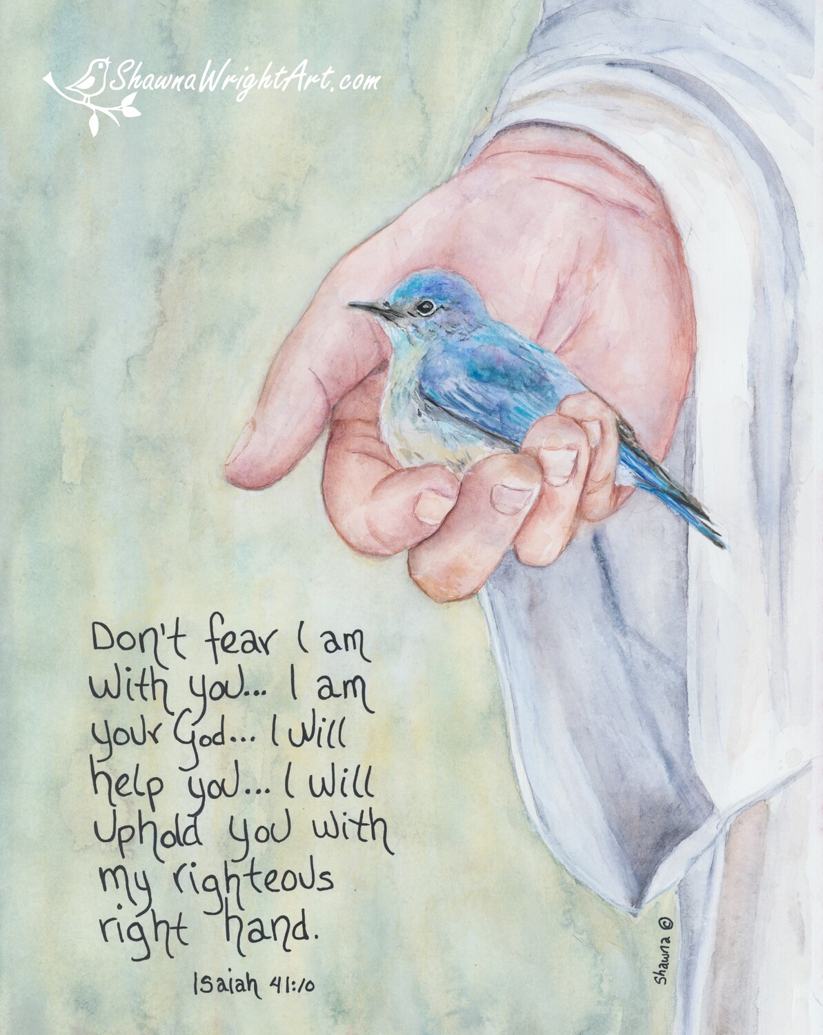 &quot;In The Hand Of Love&quot;  (Signed &amp; Numbered Print)