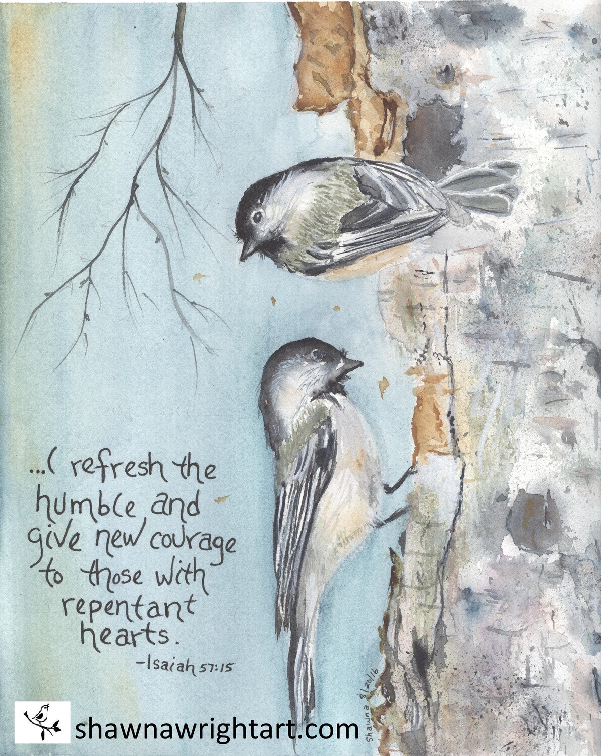 &quot;New Courage&quot; (Singed &amp; Numbered Print)