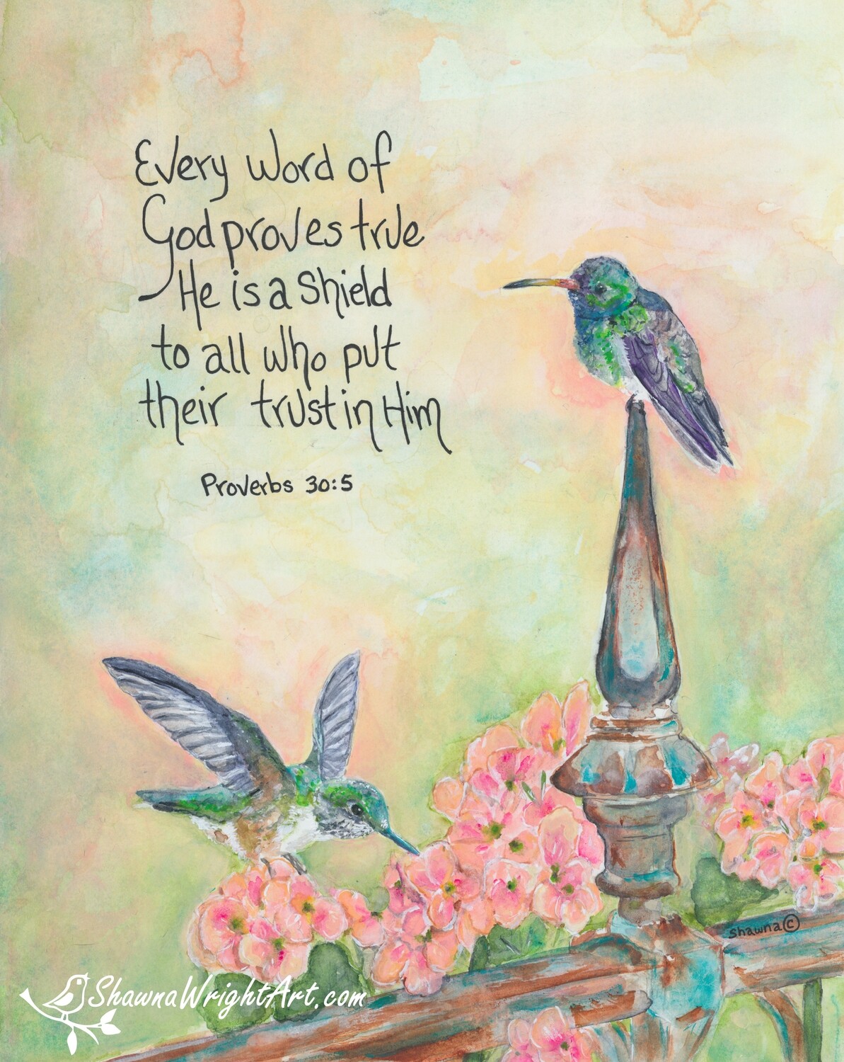 &quot;Trust Worthy&quot; (Signed &amp; Numbered Print)